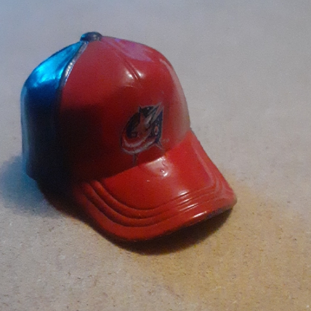 Blue Jackets Red Baseball Mini Cap